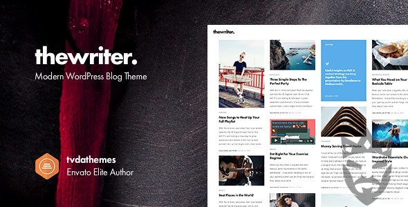 The Writer - Modern WordPress Blog Theme