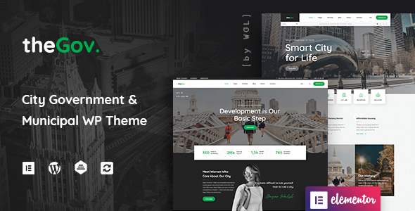 TheGov -  Municipal and Government WordPress Theme