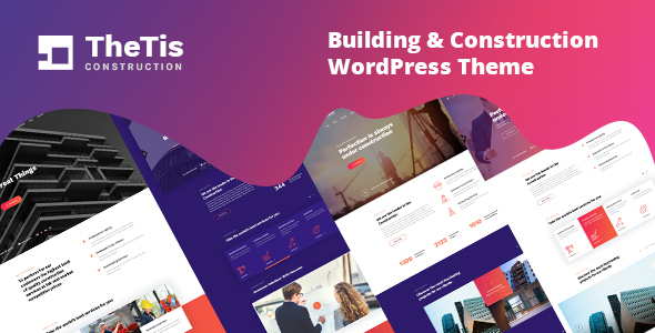 TheTis – Construction  Architecture WordPress Theme