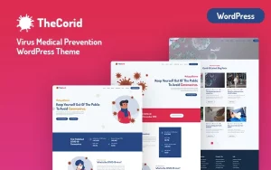 Thecorid - Corona Virus(Covid-19) Medical Prevention WordPress Theme