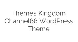 Themes Kingdom Channel66 WordPress Theme