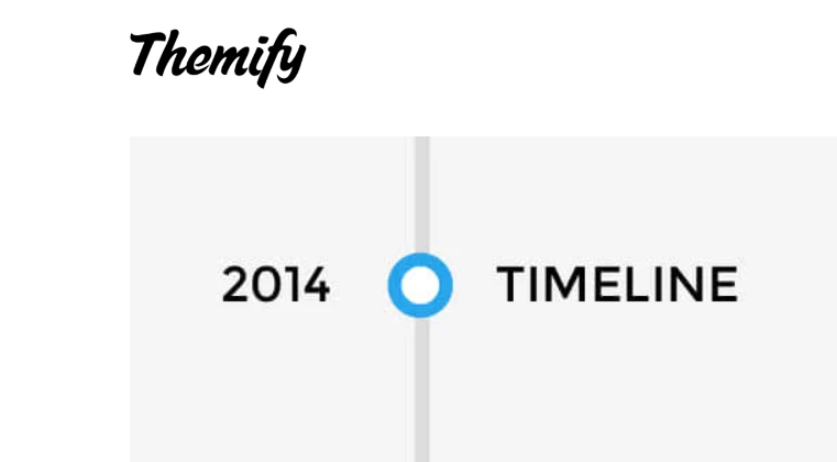 Themify Builder Timeline Addon