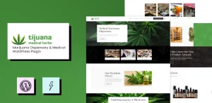 Tijuana - Marijuana Dispensary & Medical WordPress