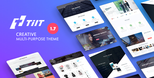 Tilt - Creative Multipurpose WordPress Theme