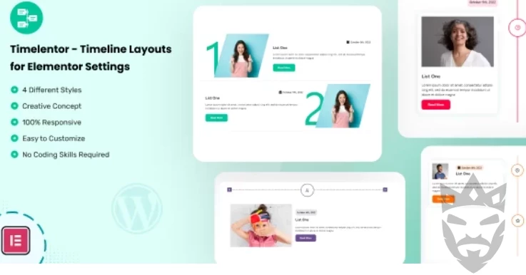 Timelentor – Timeline Layouts for Elementor