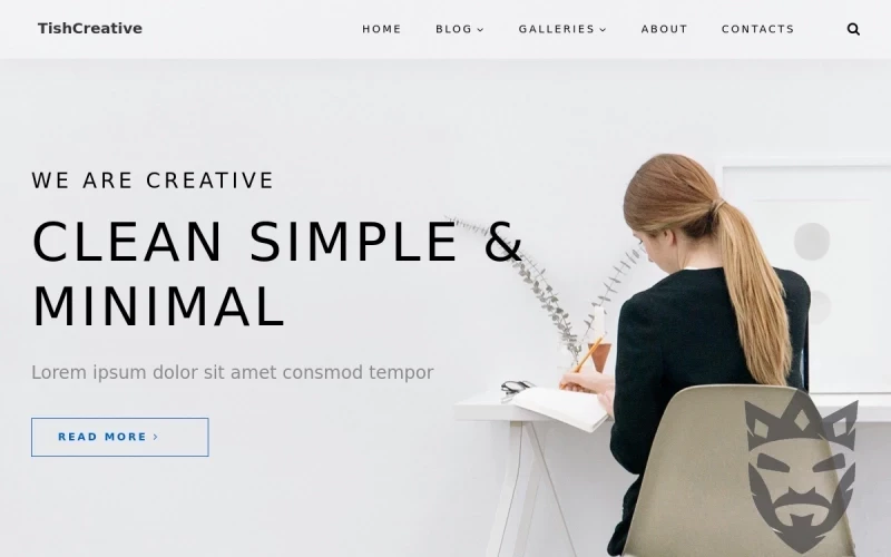 TishCreative - Creative Agency WordPress Theme