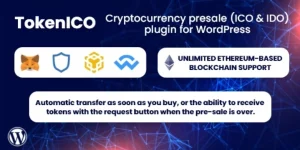 TokenICO - Cryptocurrency presale (ICO & IDO) plugin for WordPress