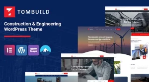 Tombuild – Construction & Engineering WordPress Theme