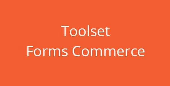 Toolset Forms Commerce