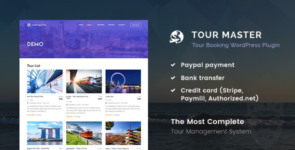 Tour Master - Tour Booking