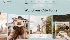 Touriny – the Best Travel Agency WordPress Theme for your Website