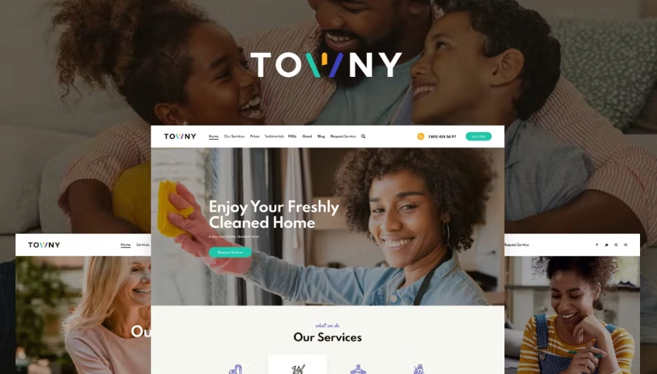 Towny Wordpress Theme