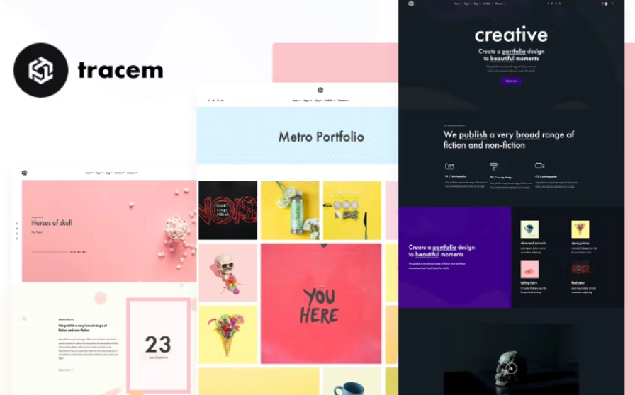 Tracem - Agency & Portfolio WordPress Theme