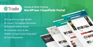 Trade - Modern Classified Ads WordPress Theme