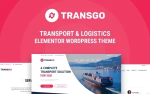 TransGo - Transport & Logistics WordPress Elementor Theme WordPress Theme