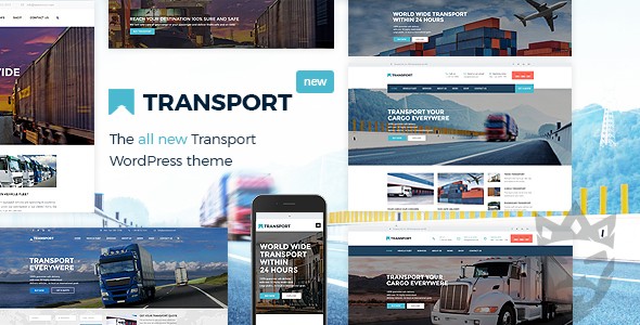 Transport - WP Transportation  Logistic Theme