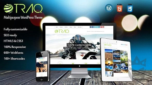 Traq – Multipurpose WordPress Theme