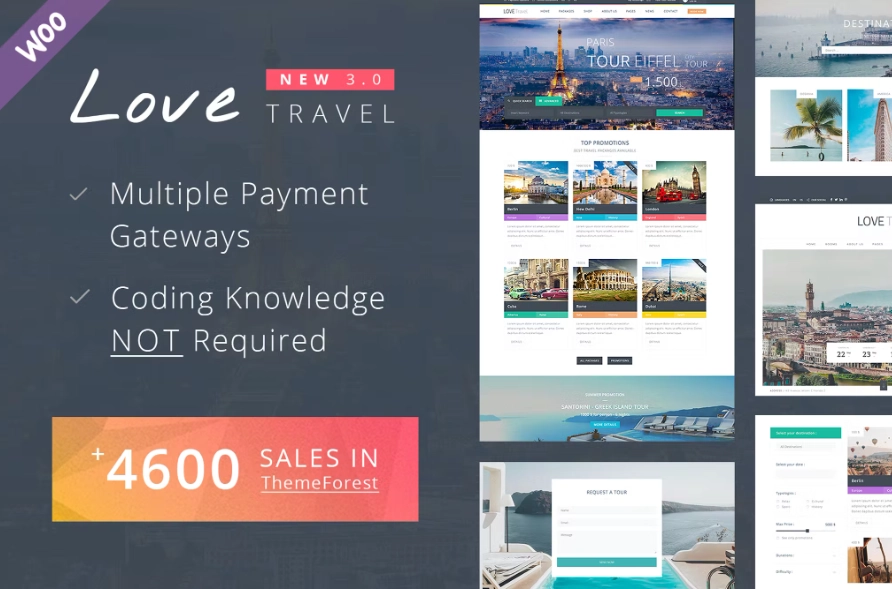 Travel WordPress Theme