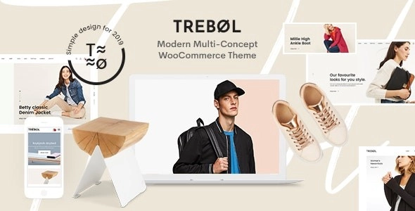 Trebol - Minimal  Modern Multi-Concept WooCommerce Theme