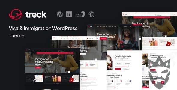 Treck - Immigration and Visa Consulting WordPress Theme