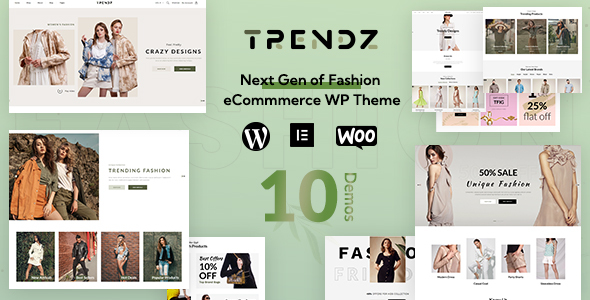 Trendz - Fashion Store WooCommerce Theme