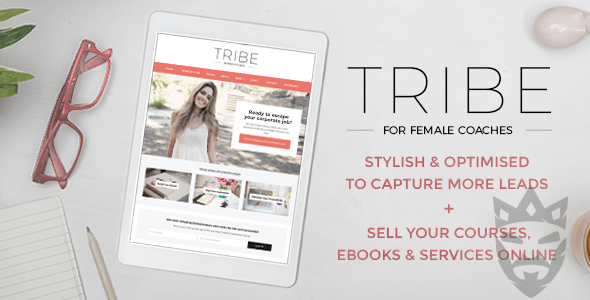 Tribe - Feminine Coach WordPress Theme