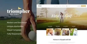 Triompher | Golf Course & Sports Club WordPress Theme