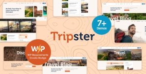 Tripster - Travel  Lifestyle WordPress Blog