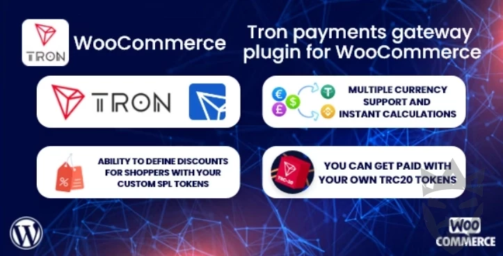 TronPay WooCommerce - Tron payments gateway plugin