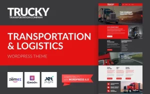 Trucky - Transportation & Logistics Responsive WordPress Theme