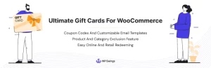 Ultimate Gift Cards For WooCommerce Pro