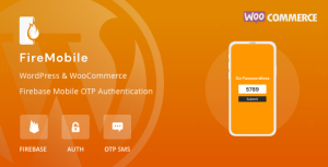 FireMobile- WordPress  WooCommerce firebase mobile OTP authentication