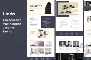 Umda - Responsive Multipurpose Creative Theme