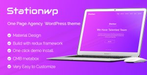 StationWP - Agency WordPress theme