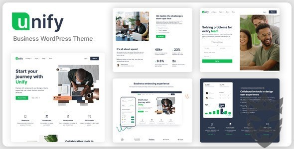 Unify - Multipurpose Business WordPress Theme