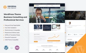 Universal - Business Consulting WordPress Theme