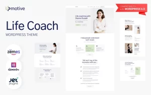 UpMotive - Life Coach WordPress Theme