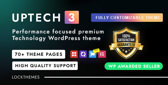 Uptech -  IT Solutions  Services WordPress Theme