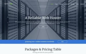 Uptime99 - Web Hosting WordPress Theme