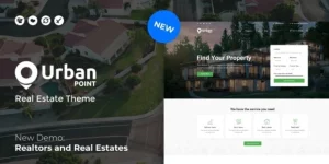 UrbanPoint  – House Selling & Rental WordPress Theme