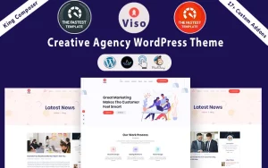 VISO - Creative Agency WordPress Theme