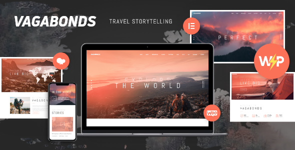 Vagabonds | Personal Travel  Lifestyle Blog WordPress Theme