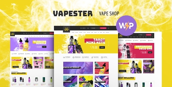 Vapester | Cigarette Store  Vape Shop WooCommerce Theme