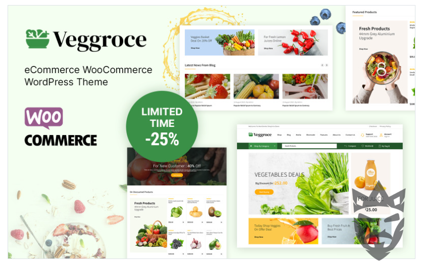 Veggroce – Vegetable and Grocery WooCommerce Theme