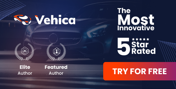 Vehica - Car Dealer  Listing WordPress Theme