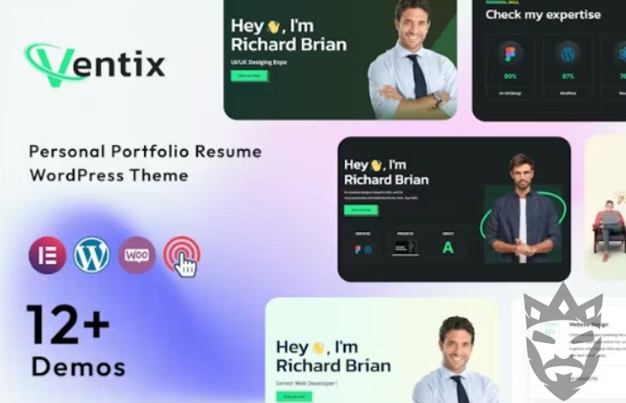 Ventix – Personal Portfolio Resume Theme