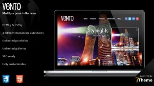 Vento – Fullscreen WordPress Theme