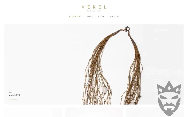 Verel - Handmade Jewelry WordPress Theme