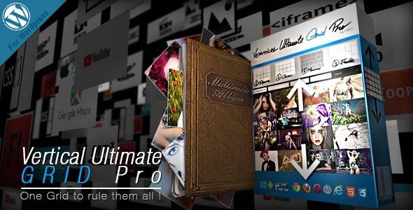 Vertical Ultimate Grid Pro WordPress Plugin