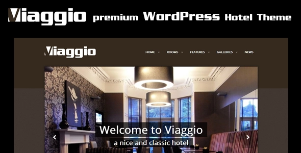 Viaggio – WordPress Hotel Theme